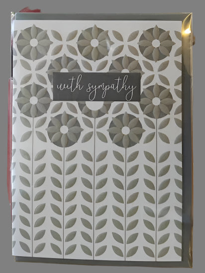 'With Sympathy' Card by Cinnamon Aitch. 'With Sympathy' Card by Cinnamon Aitch.