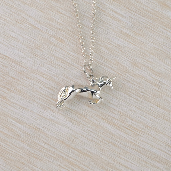 Silver Unicorn Pendant. Silver Unicorn Pendant.