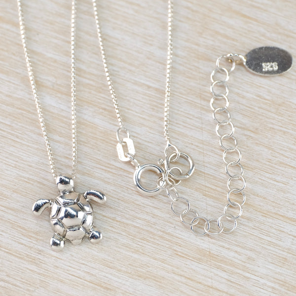 Silver Turtle Pendant by JB Designs.