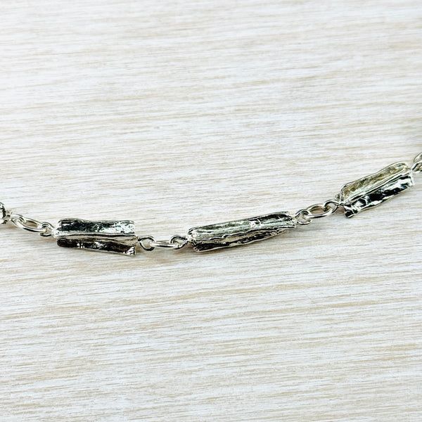 Sterling Silver Link Necklace by JB Designs.