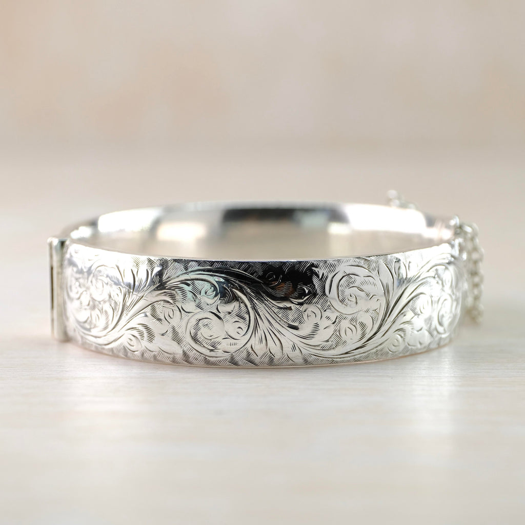 Georg Jensen Vintage Sterling Silver Bangle Bracelet Hallmarked Londo Smithsonia