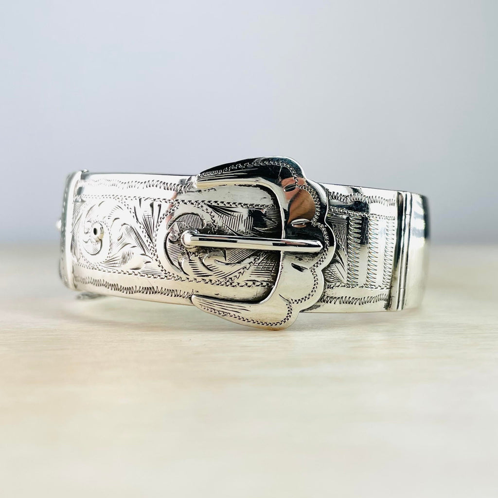 Sterling silver buckle bracelet outlet