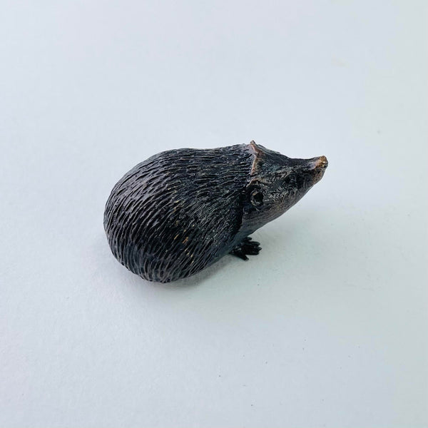 Bronze 'Hedgehog' Miniature Sculpture.