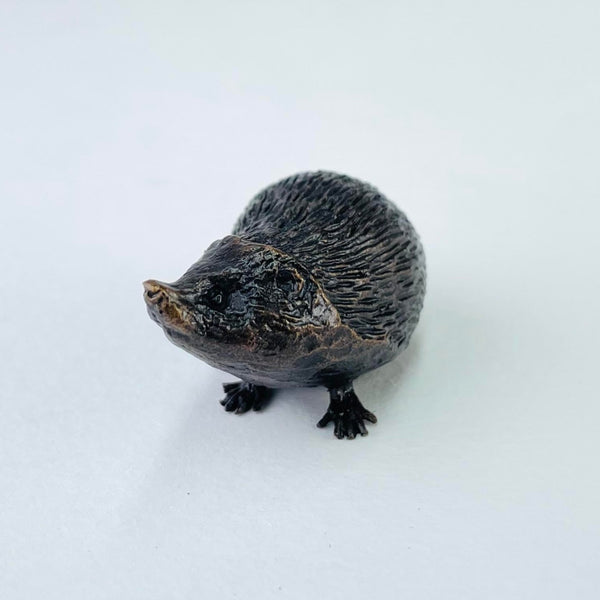 Bronze 'Hedgehog' Miniature Sculpture.