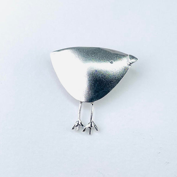 Silver Bird Brooch by JB Designs.