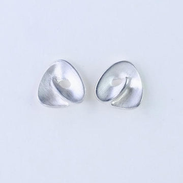 Silver Stud Earrings.