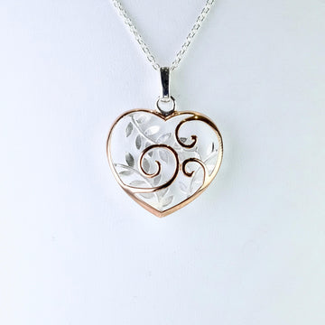 Two Tone Pendants and Necklaces.