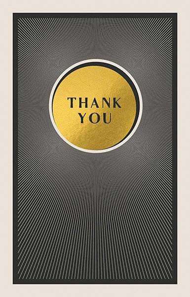 'Thank You'  Card by Art File.