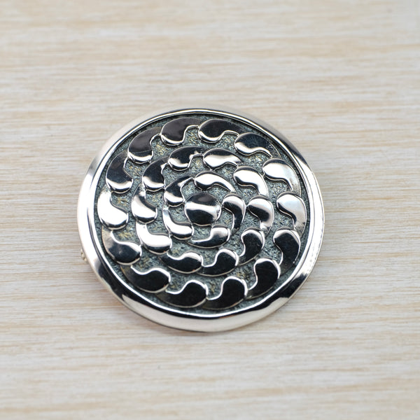 Silver 'St Magnus' Brooch by Ortak