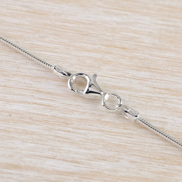 Cascade of Garnets and  Sterling Silver Pendant.