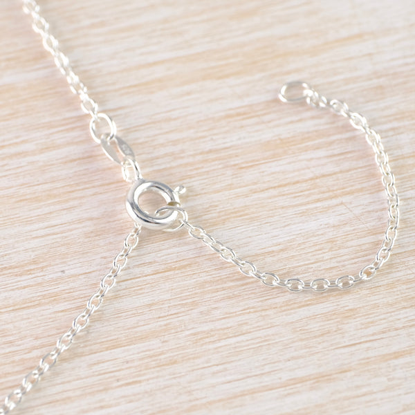 Silver, Pearl and CZ  Pendant by JB Designs.