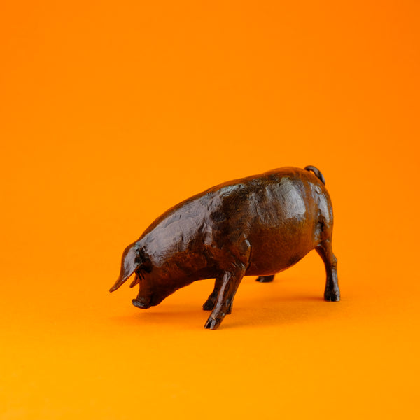 Medium 'Gloucester old Spot' Bronze by Michael Simpson