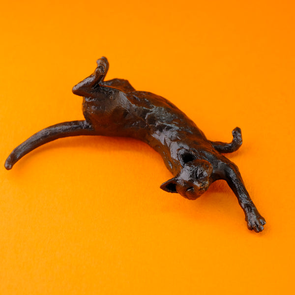 Bronze 'Small Cat Dozing'  by Michael Simpson