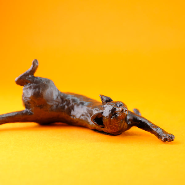 Bronze 'Small Cat Dozing'  by Michael Simpson