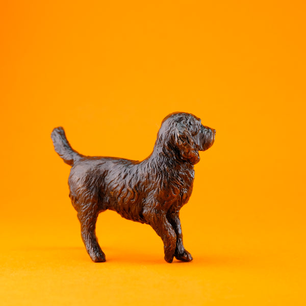 Limited Edition Bronze 'Standing Cockerpoo' Sculpture by Michael Simpson.