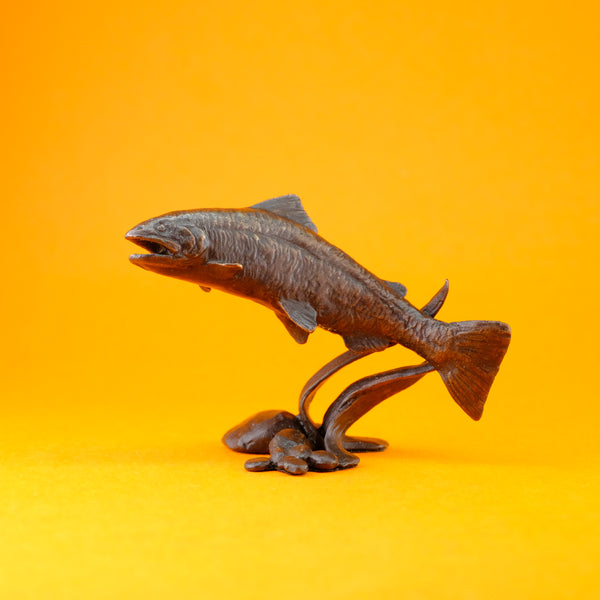 Bronze 'Salmon'  by Michael Simpson