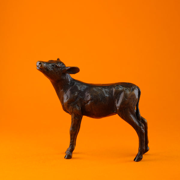Limited Edition 'Small Calf' Bronze by Michael Simpson