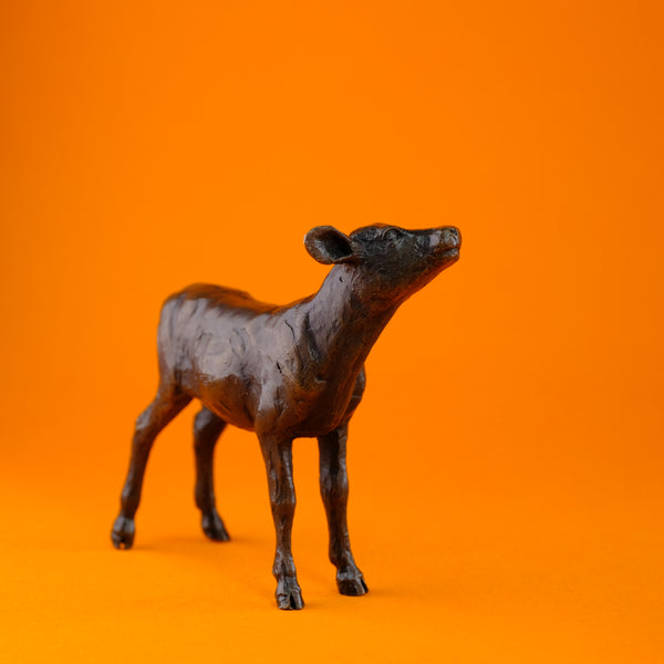 Limited Edition 'Small Calf' Bronze by Michael Simpson