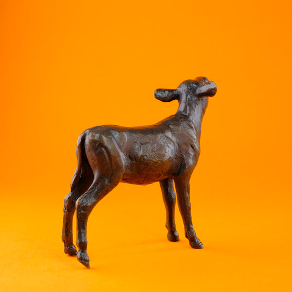 Limited Edition 'Small Calf' Bronze by Michael Simpson
