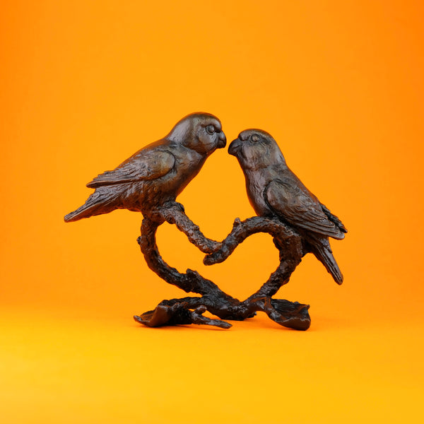 Limited Edition Bronze " Lovebirds " by Keith Sherwin