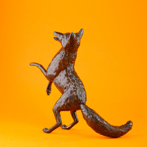 Bronze Standing Fox by Steve Boss