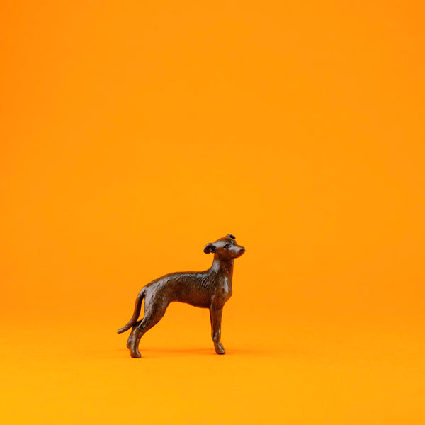 Bronze 'Lurcher' Miniature Sculpture.