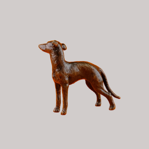 Bronze 'Lurcher' Miniature Sculpture.