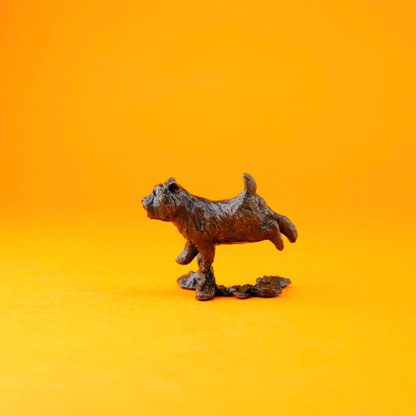 Bronze 'Westie' Miniature Sculpture.