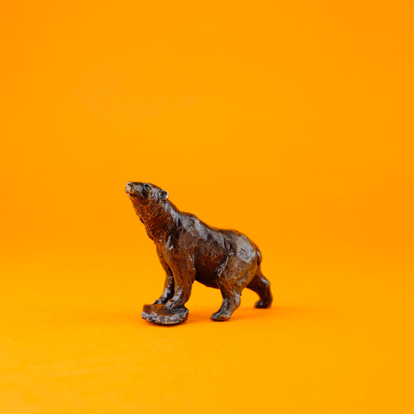 Bronze 'Polar Bear' Miniature Sculpture.