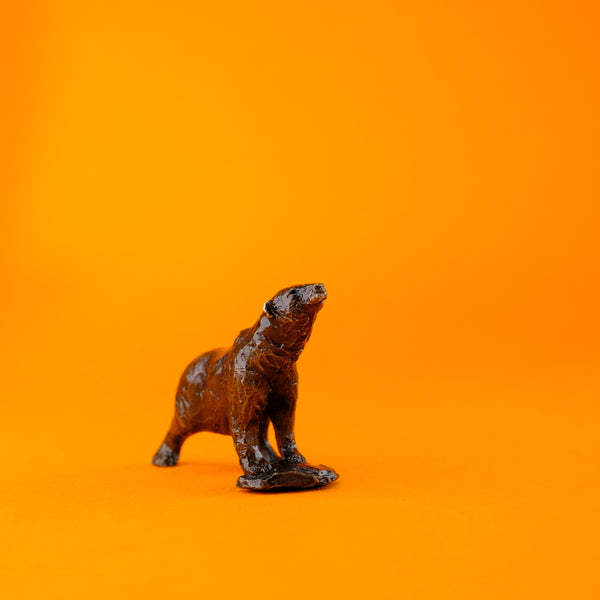 Bronze 'Polar Bear' Miniature Sculpture.