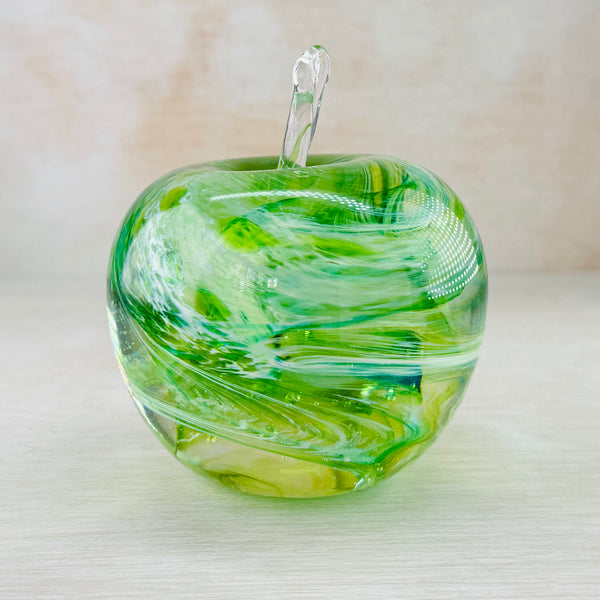 Handmade Glass Apple.