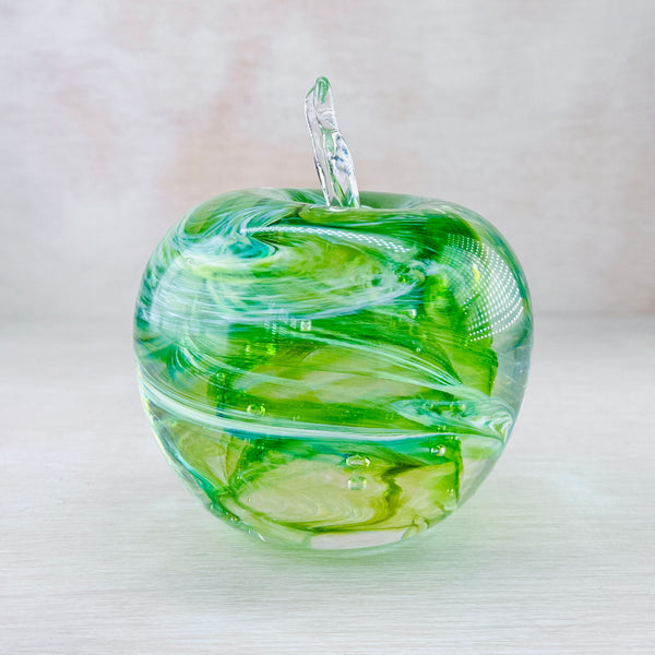 Handmade Glass Apple.