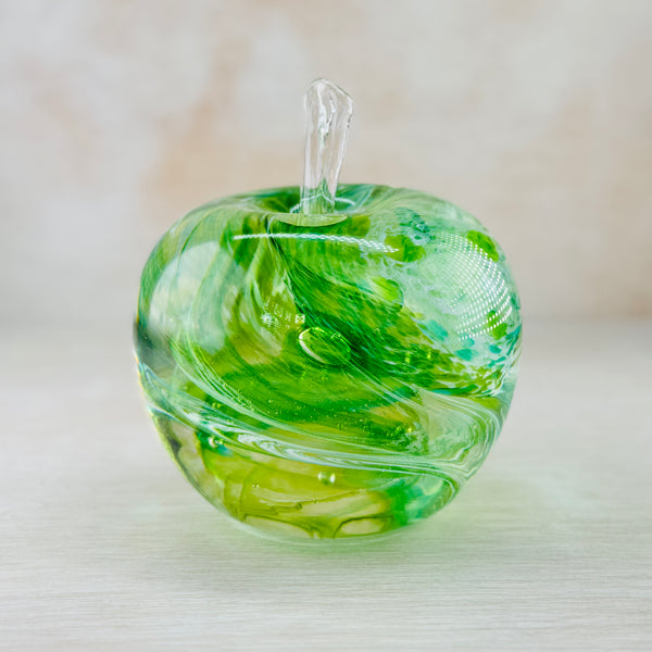 Handmade Glass Apple.