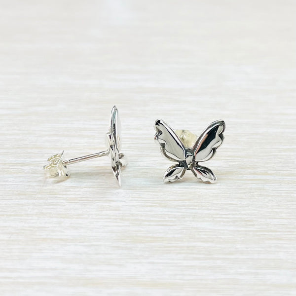 Linda Macdonald Handmade Butterfly Stud Earrings.