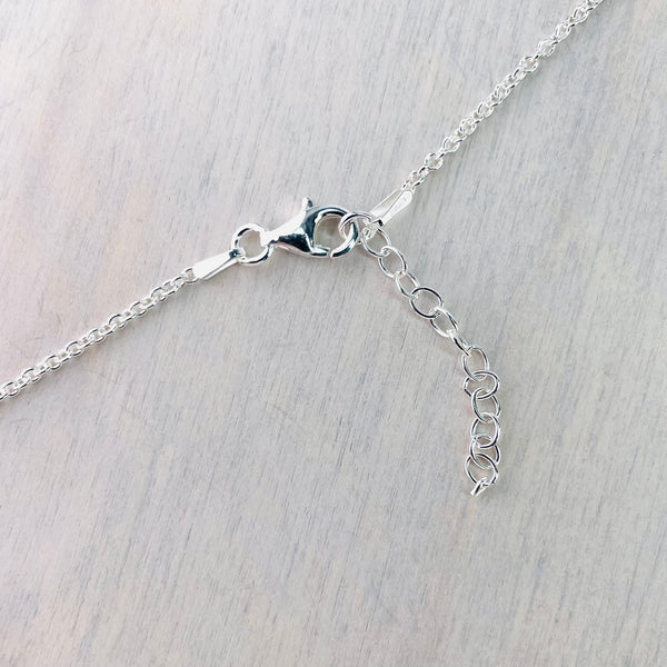 Silver Heart Shaped Pendant by 'Unique'