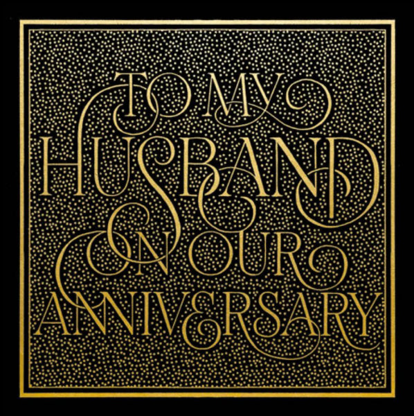 'To my Husband' Anniversary Card