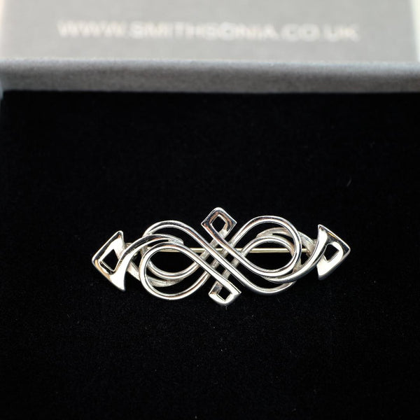 Vintage Sterling Silver Brooch by Ola Gorie.