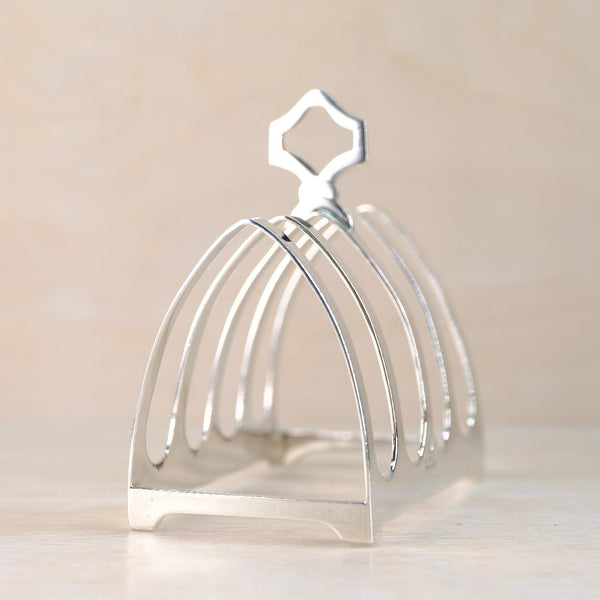 Vintage Sterling Silver Toast Rack, Hallmarked Sheffield 1938.
