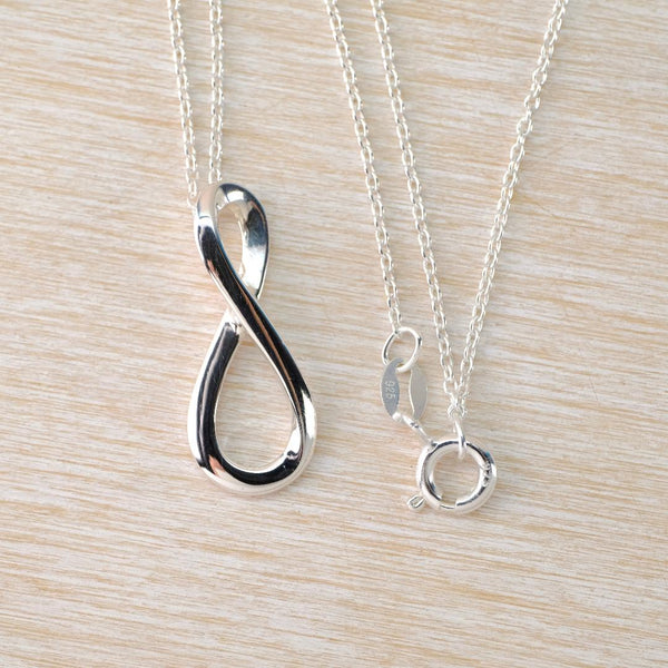 Sterling Silver Infinity Pendant by JB Designs.