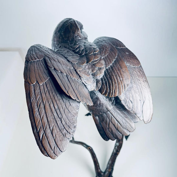 Large Limited Edition Bronze Sculpture by Michael Simpson "Clear Moon".