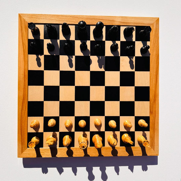 Wooden Chess Set and  Hand Crafted Board.