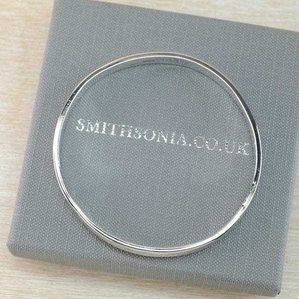 Antique Silver Bangle Bracelet by Charles Horner, Hallmarked in Chester 1925.