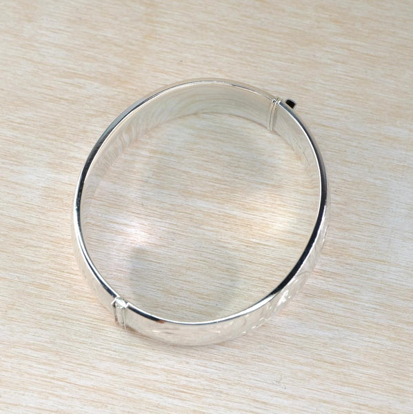 Sterling Silver Bangle Bracelet, Hallmarked in Birmingham 1966.