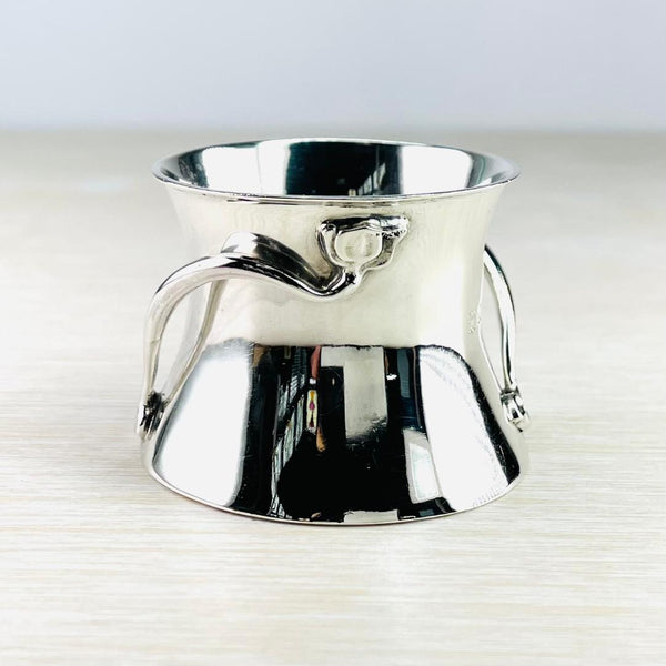 Boxed Single Antique Silver Napkin Ring, Hallmarked Chester, 1906