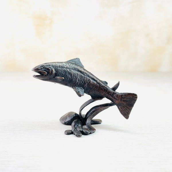 Bronze 'Salmon'  by Michael Simpson