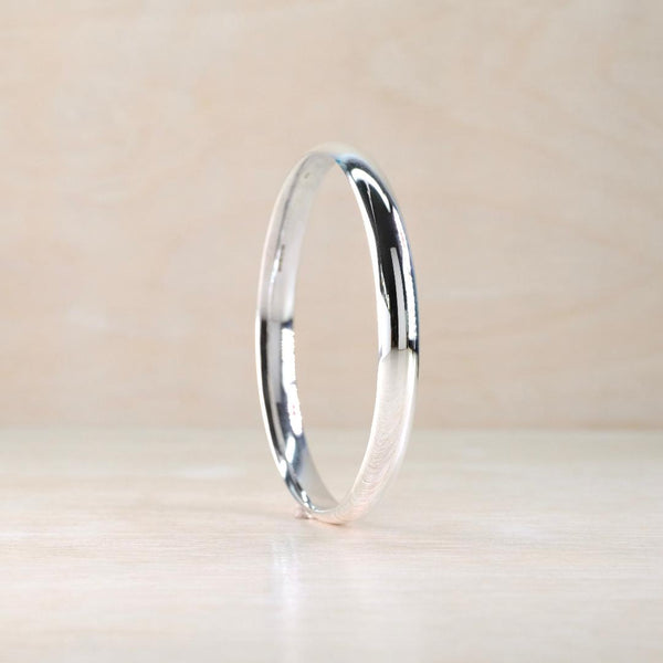 Classic Sterling Silver Bangle Bracelet.