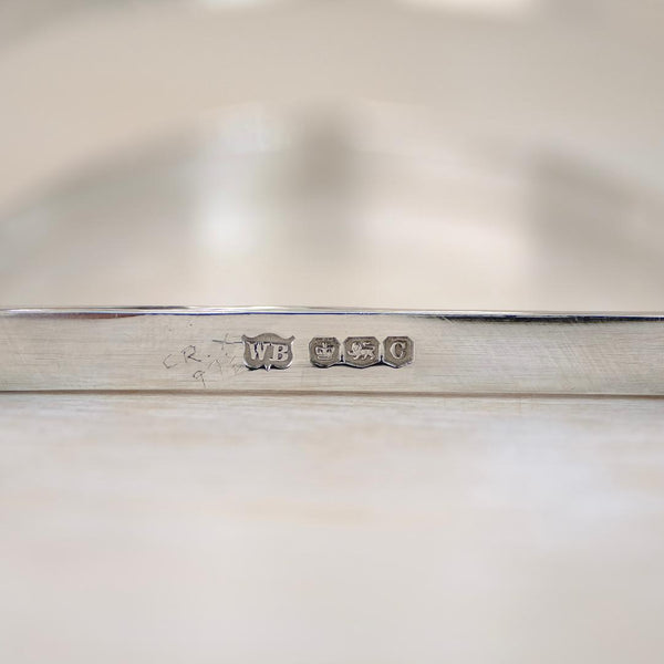 Vintage Sterling Silver Toast Rack, Hallmarked Sheffield 1945.