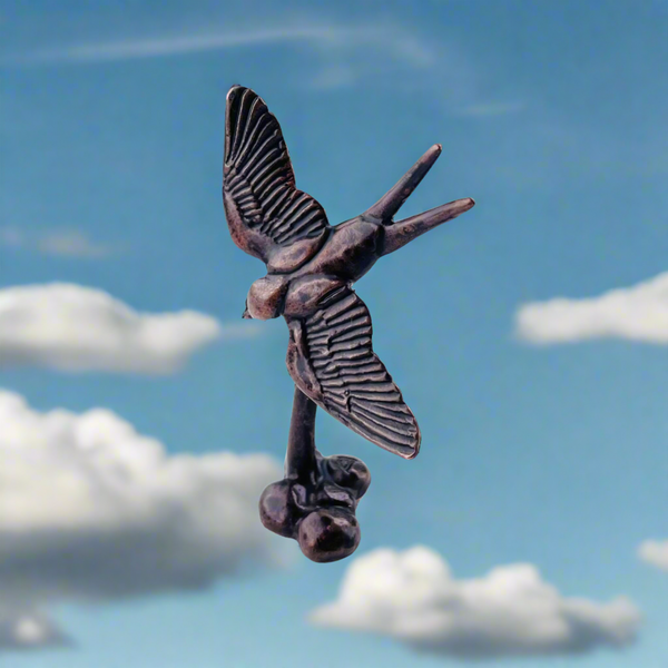 'Swallow in Flight' Bonsai Bronze by David Meredith.