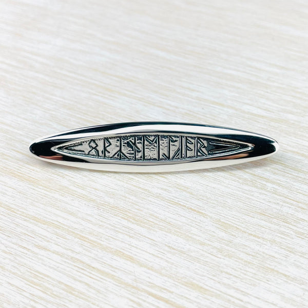 Sterling Silver Orkney 'Runic' Brooch by Ola Gorie.