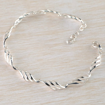 Plain Sterling Silver Jewellery.